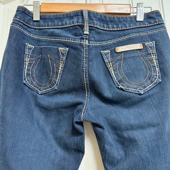 True Religion Low Rise Straight Leg Jeans. Size 28 - Picture 4 of 9
